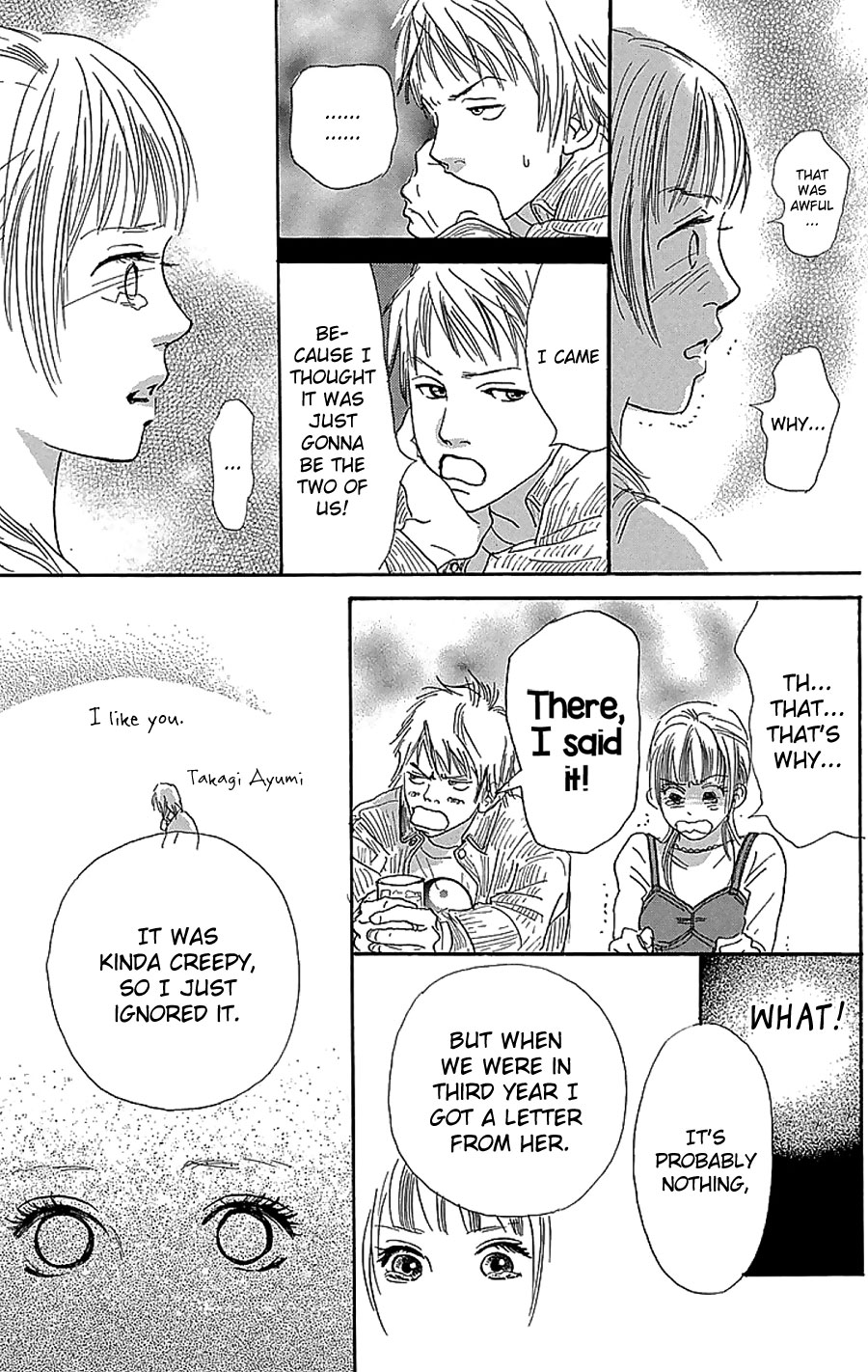 Present (IKUEMI Ryou) Chapter 3 page 34 - Chapter 3 [End] : Something I Want to Ask You