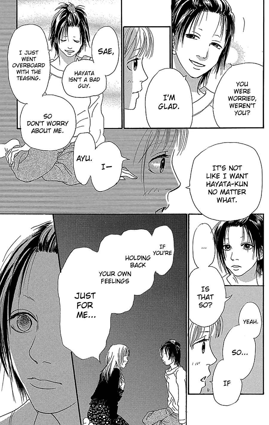 Present (IKUEMI Ryou) Chapter 3 page 36 - Chapter 3 [End] : Something I Want to Ask You