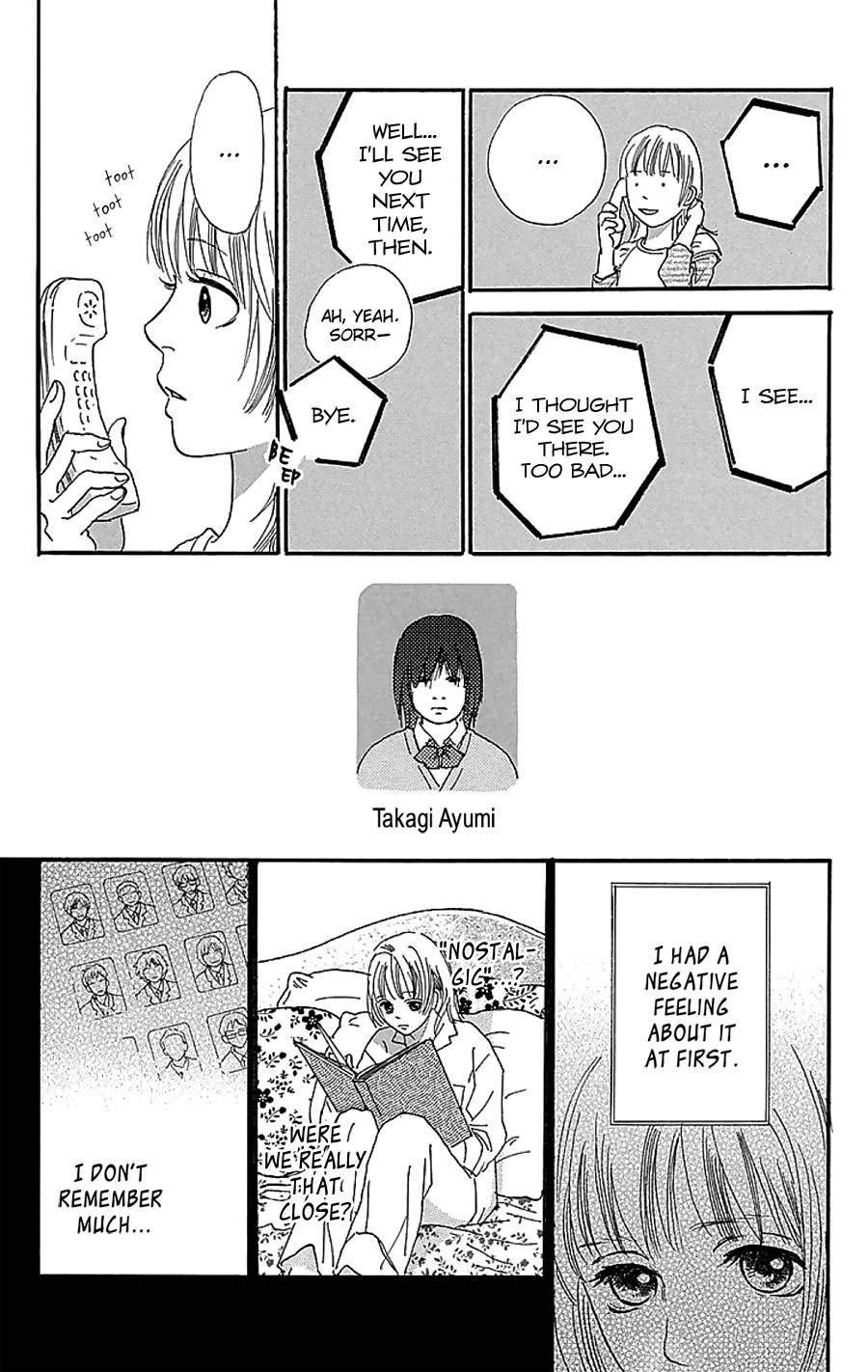 Present (IKUEMI Ryou) Chapter 3 page 8 - Chapter 3 [End] : Something I Want to Ask You