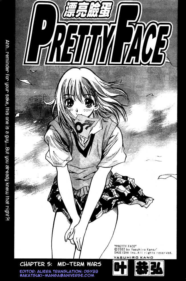 Pretty Face Chapter 5 page 1 - Chapter 5 : Mid-Term Wars