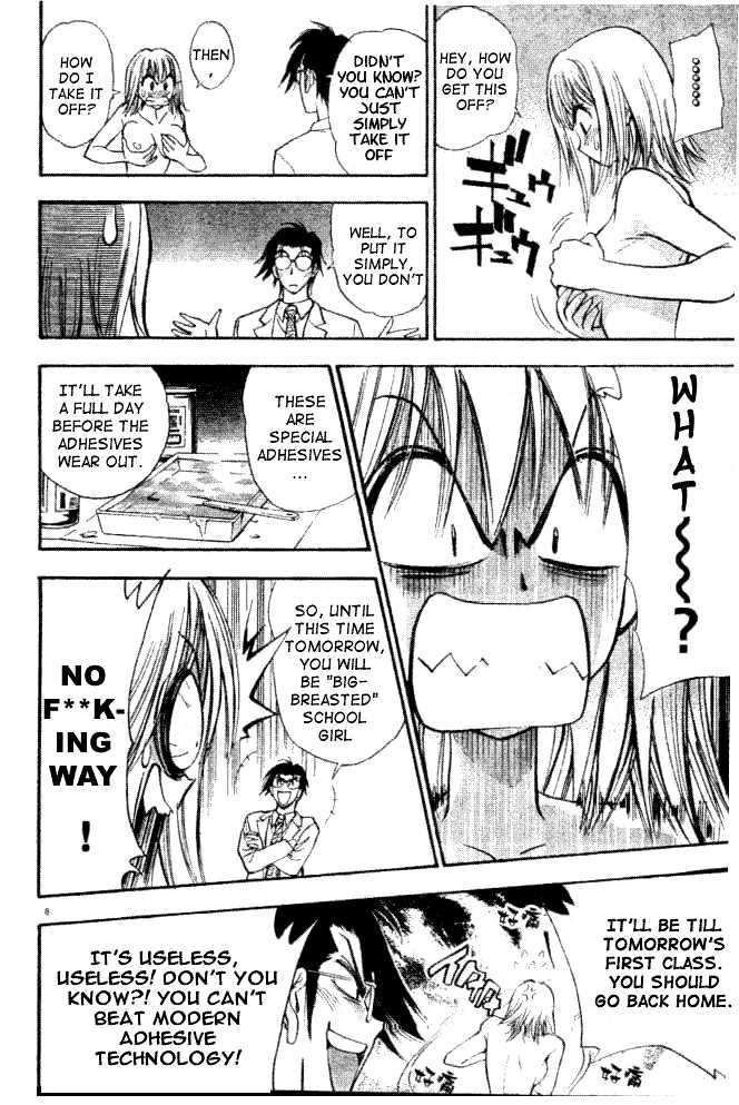 Pretty Face Chapter 7 page 8 - Chapter 7 : Manabe(Randoh + 2pi) = pi r^2