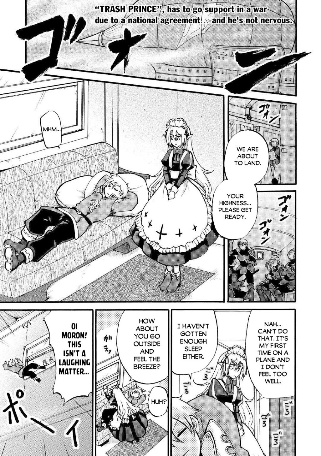Previous Life was Sword Emperor. This Life is Trash Prince. Chapter 2 page 2 - Chapter 2: Warm Welcome