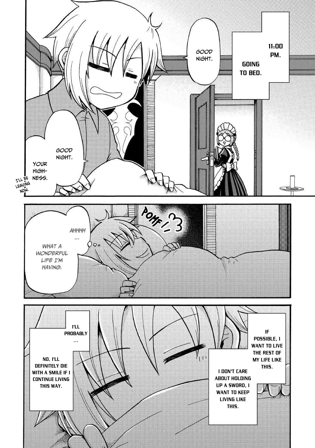 Previous Life was Sword Emperor. This Life is Trash Prince. Chapter 9 page 11 - Chapter 9: Fai's Daily Activity for a Week