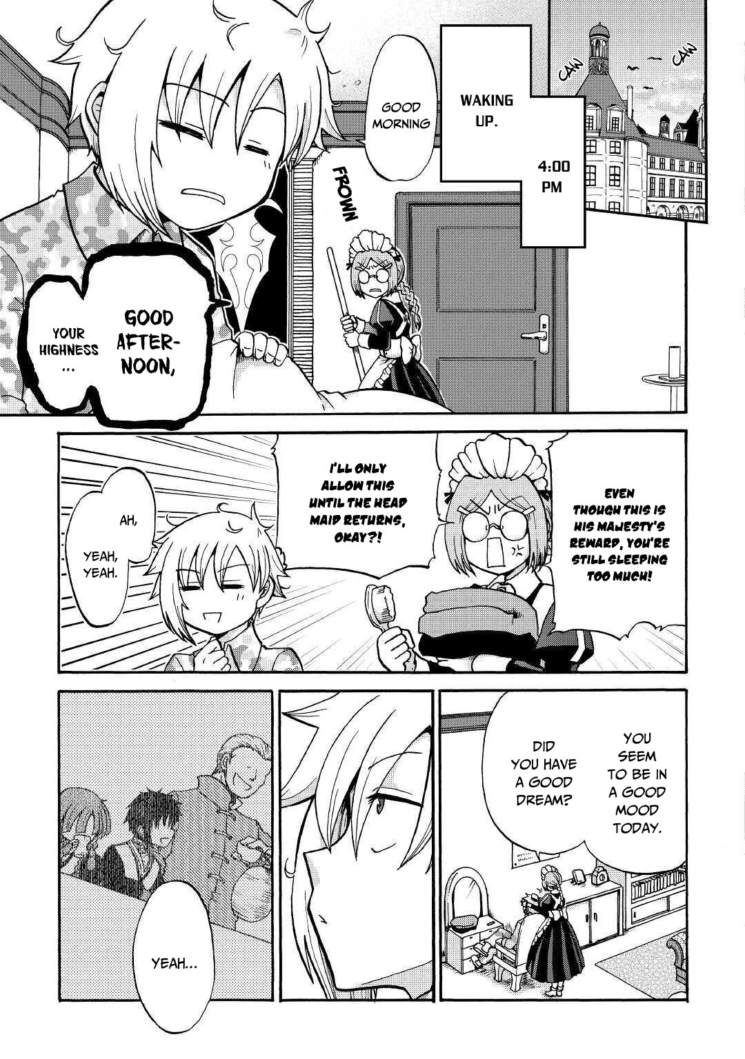 Previous Life was Sword Emperor. This Life is Trash Prince. Chapter 9 page 4 - Chapter 9: Fai's Daily Activity for a Week