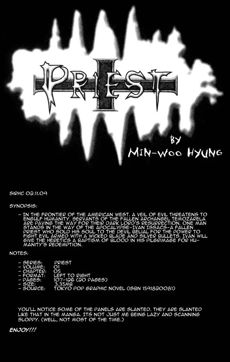 Priest Chapter 5 page 1 - Chapter 5