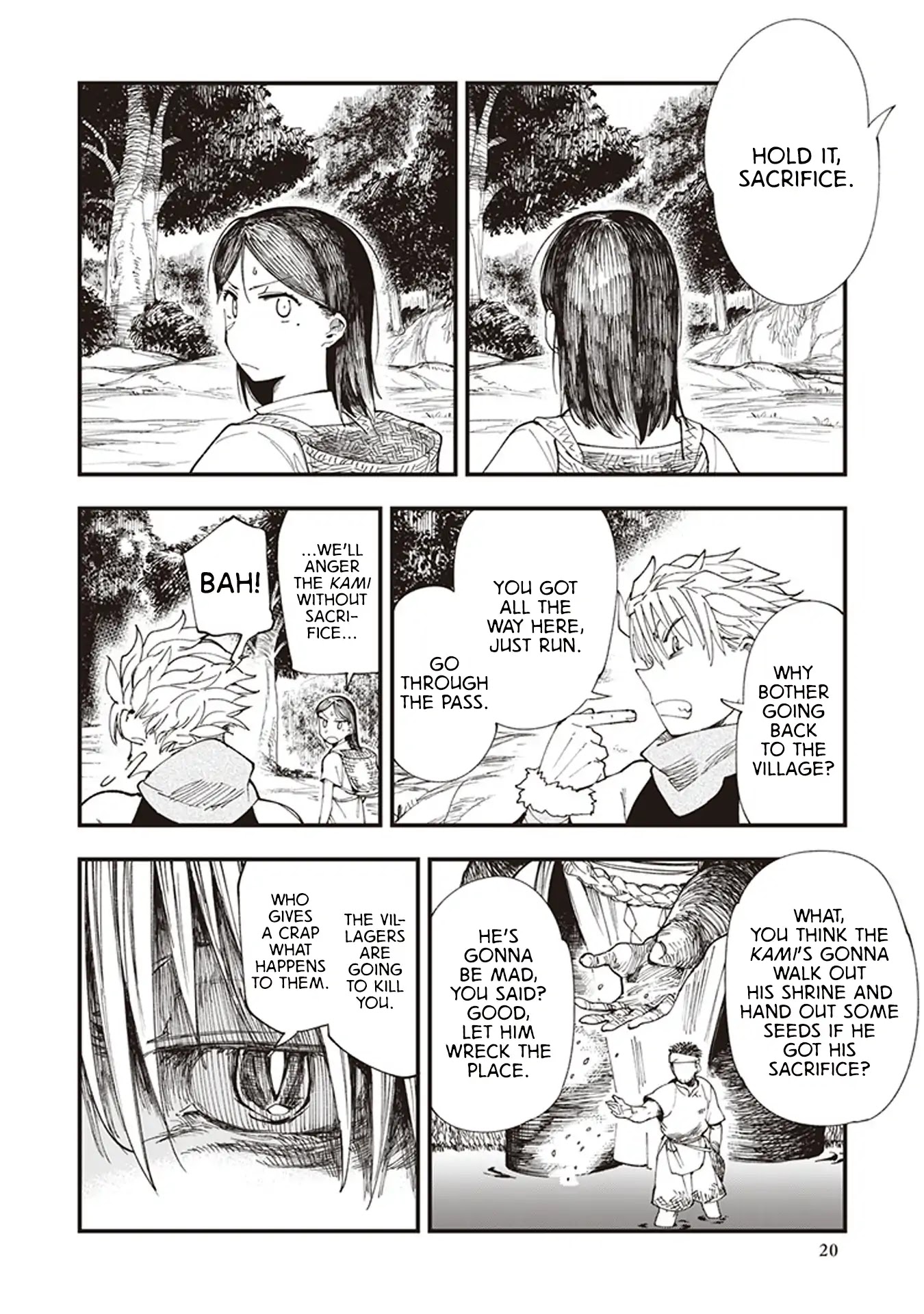 Primal Gods in Ancient Times Chapter 1 page 22 - Chapter 1: Oni of the Pass