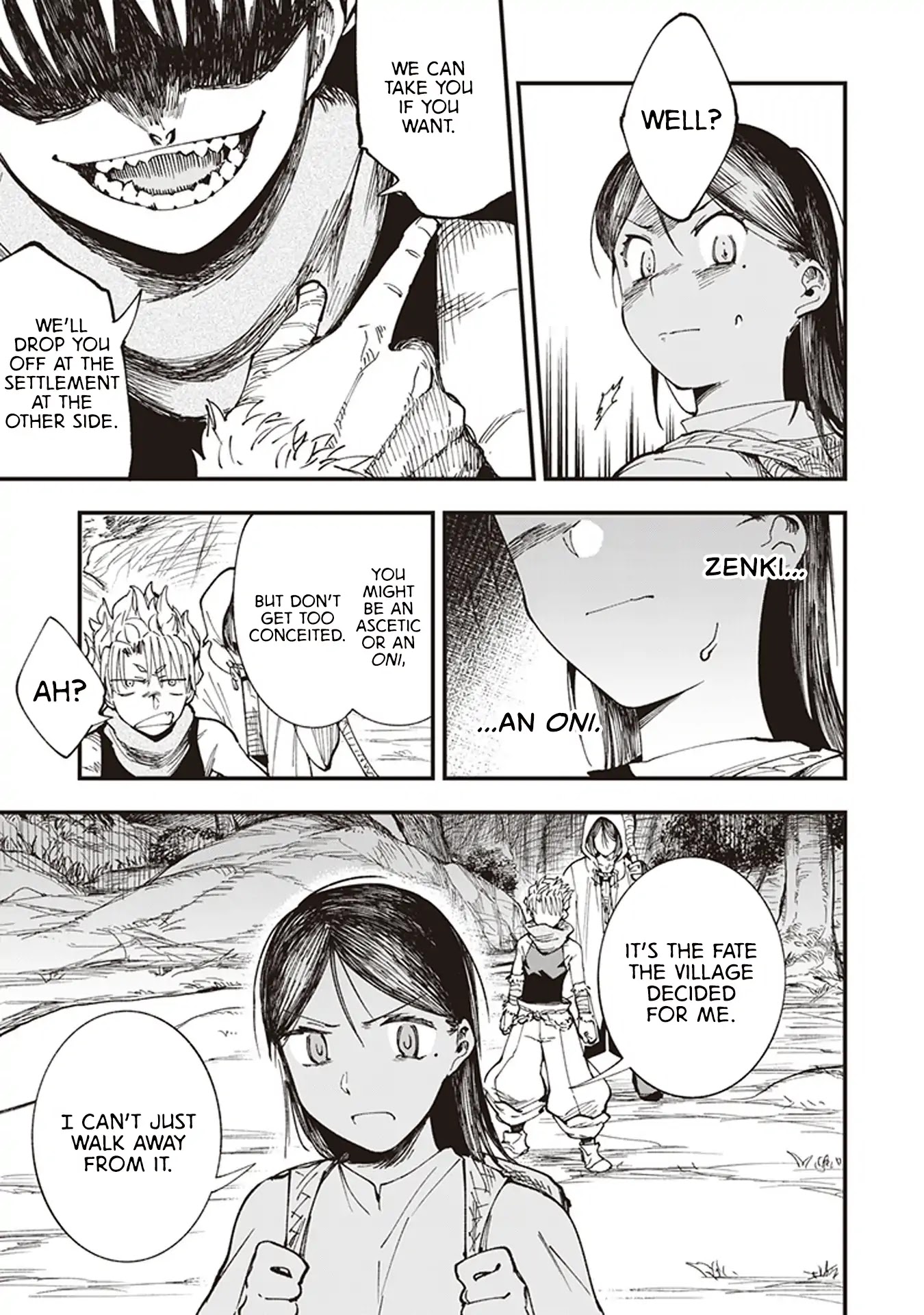 Primal Gods in Ancient Times Chapter 1 page 23 - Chapter 1: Oni of the Pass