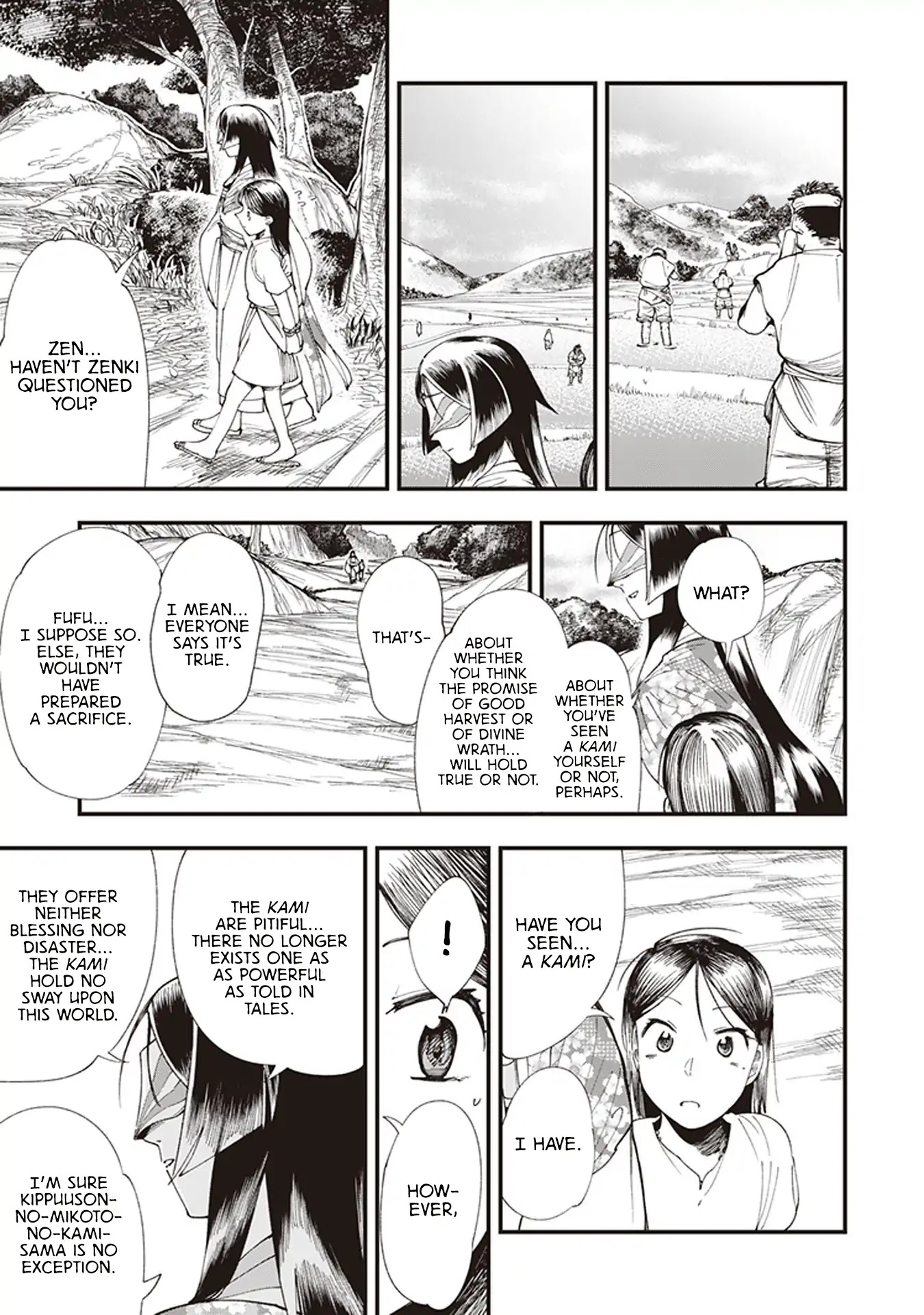 Primal Gods in Ancient Times Chapter 1 page 35 - Chapter 1: Oni of the Pass