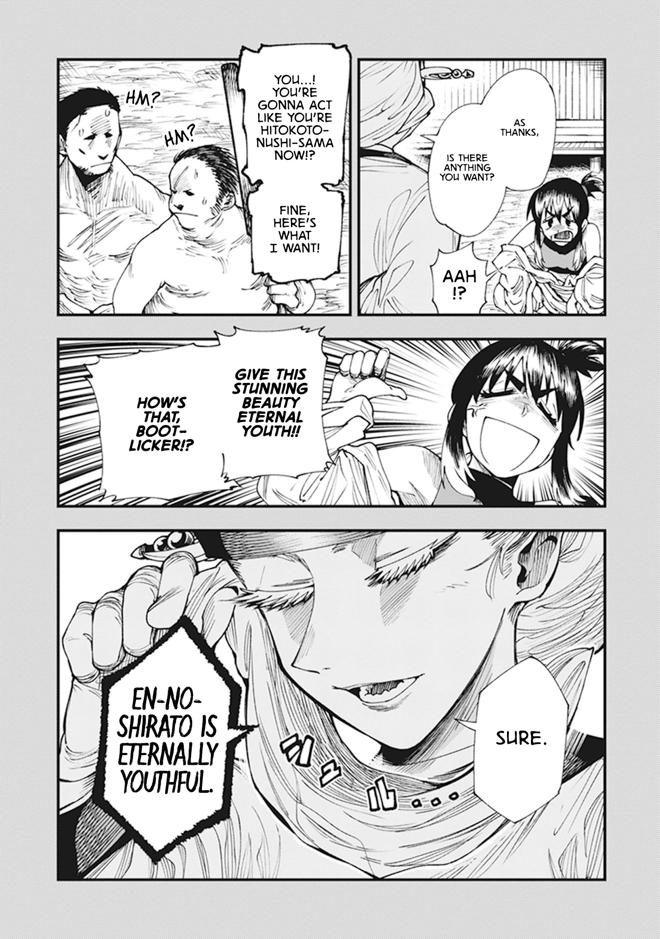 Primal Gods in Ancient Times Chapter 11 page 22 - Chapter 11: The Tale of Mount Katsuragi - En-no-Kimi Said