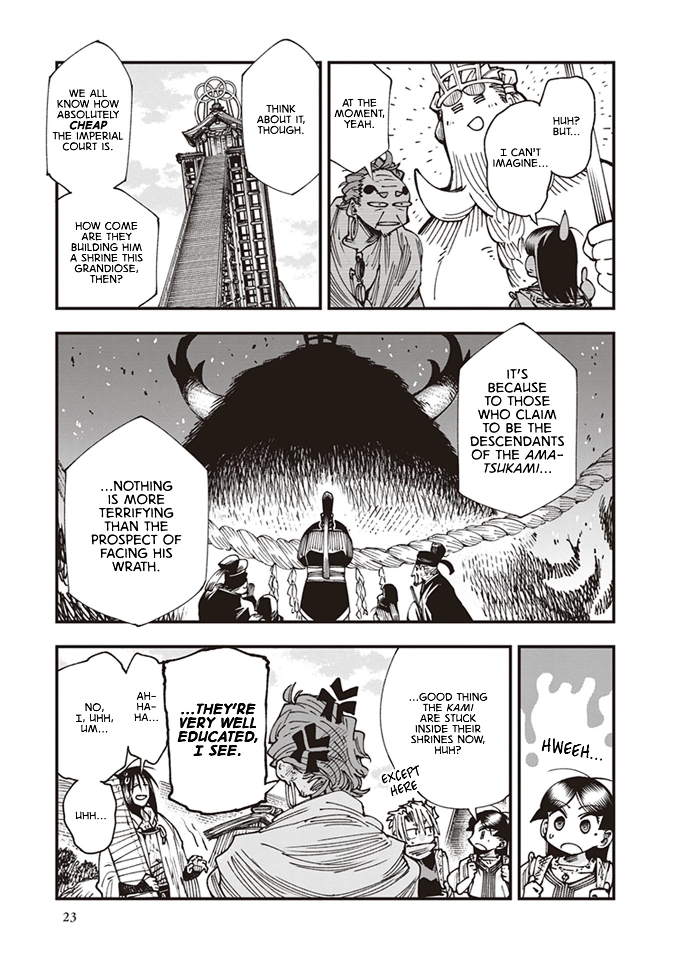 Primal Gods in Ancient Times Chapter 17 page 13 - Chapter 17: The Dream-Quest of Unknown Moon