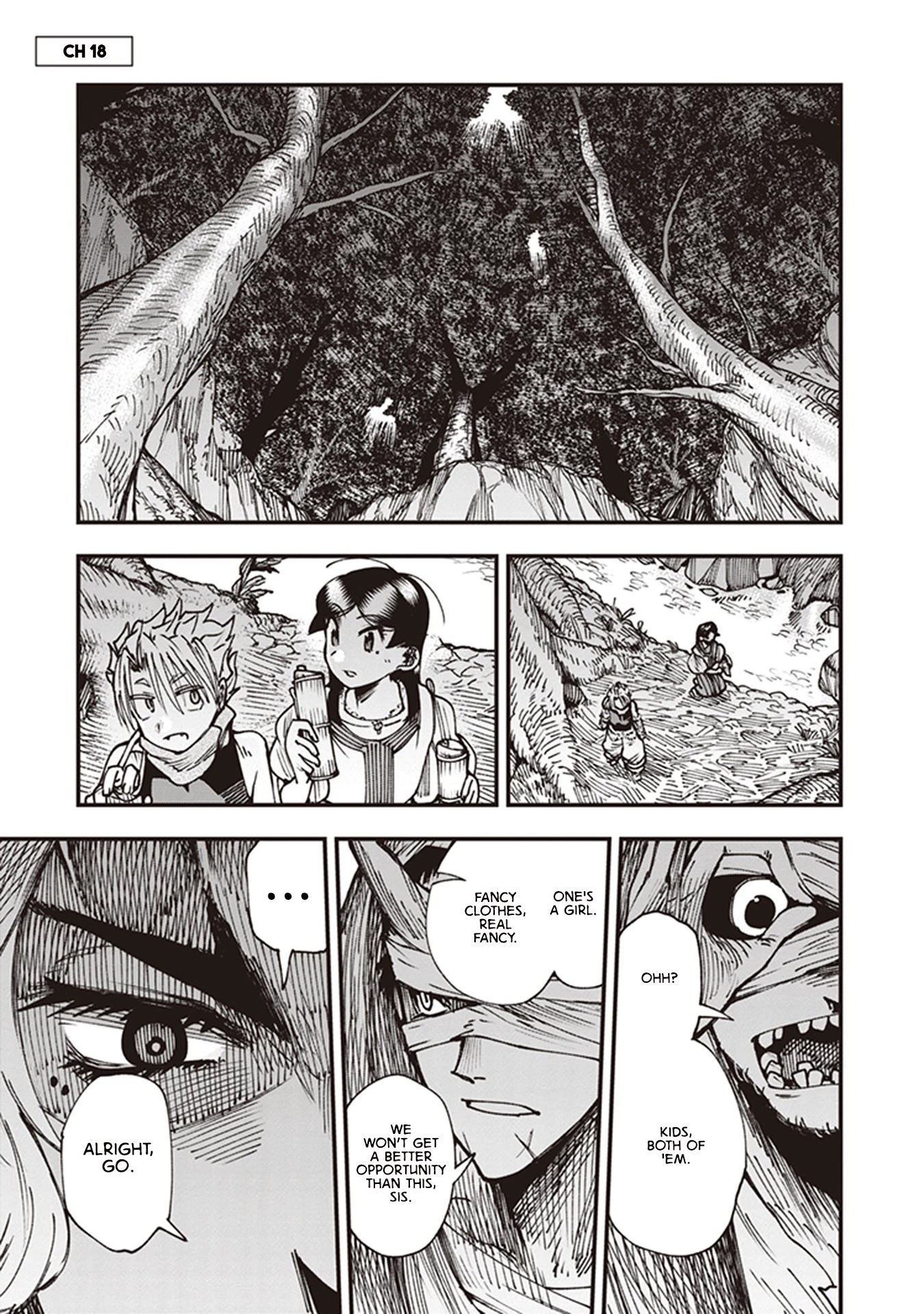 Primal Gods in Ancient Times Chapter 18 page 1 - Chapter 18: The Oni