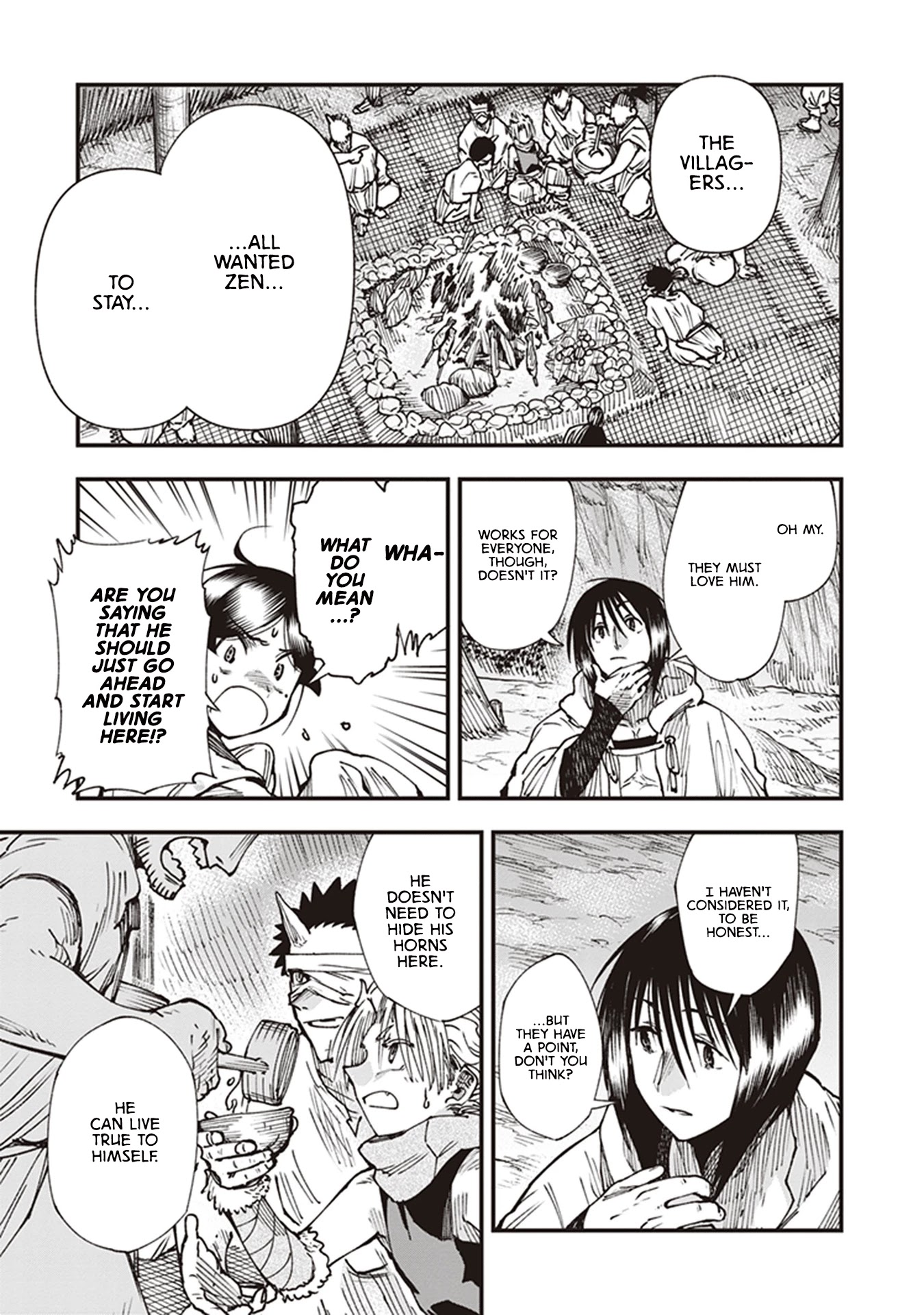 Primal Gods in Ancient Times Chapter 19 page 21 - Chapter 19: Gigen and Gigaku