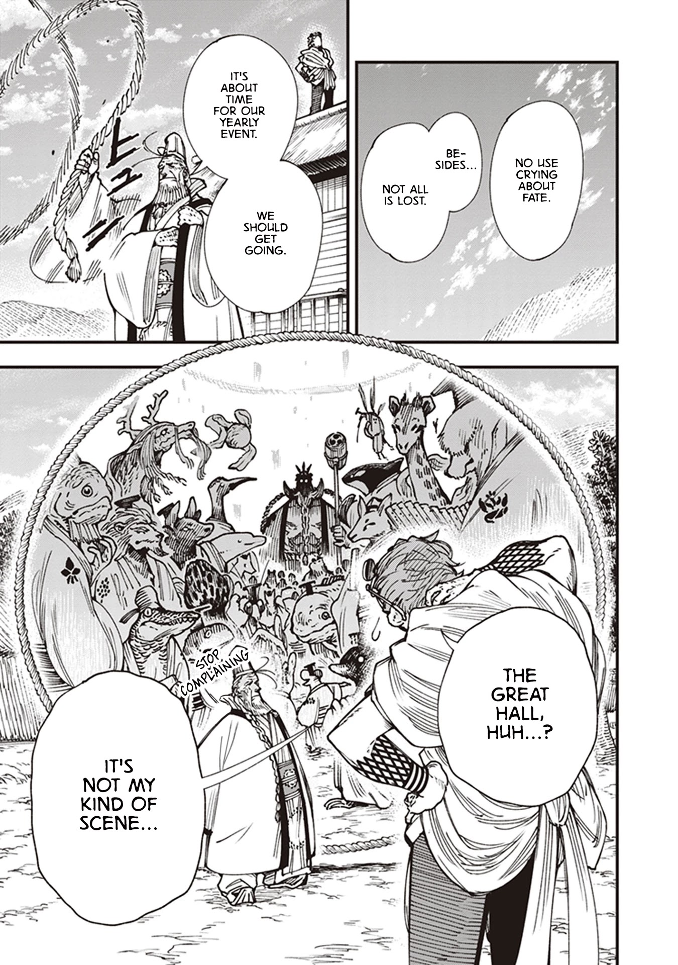 Primal Gods in Ancient Times Chapter 19 page 3 - Chapter 19: Gigen and Gigaku