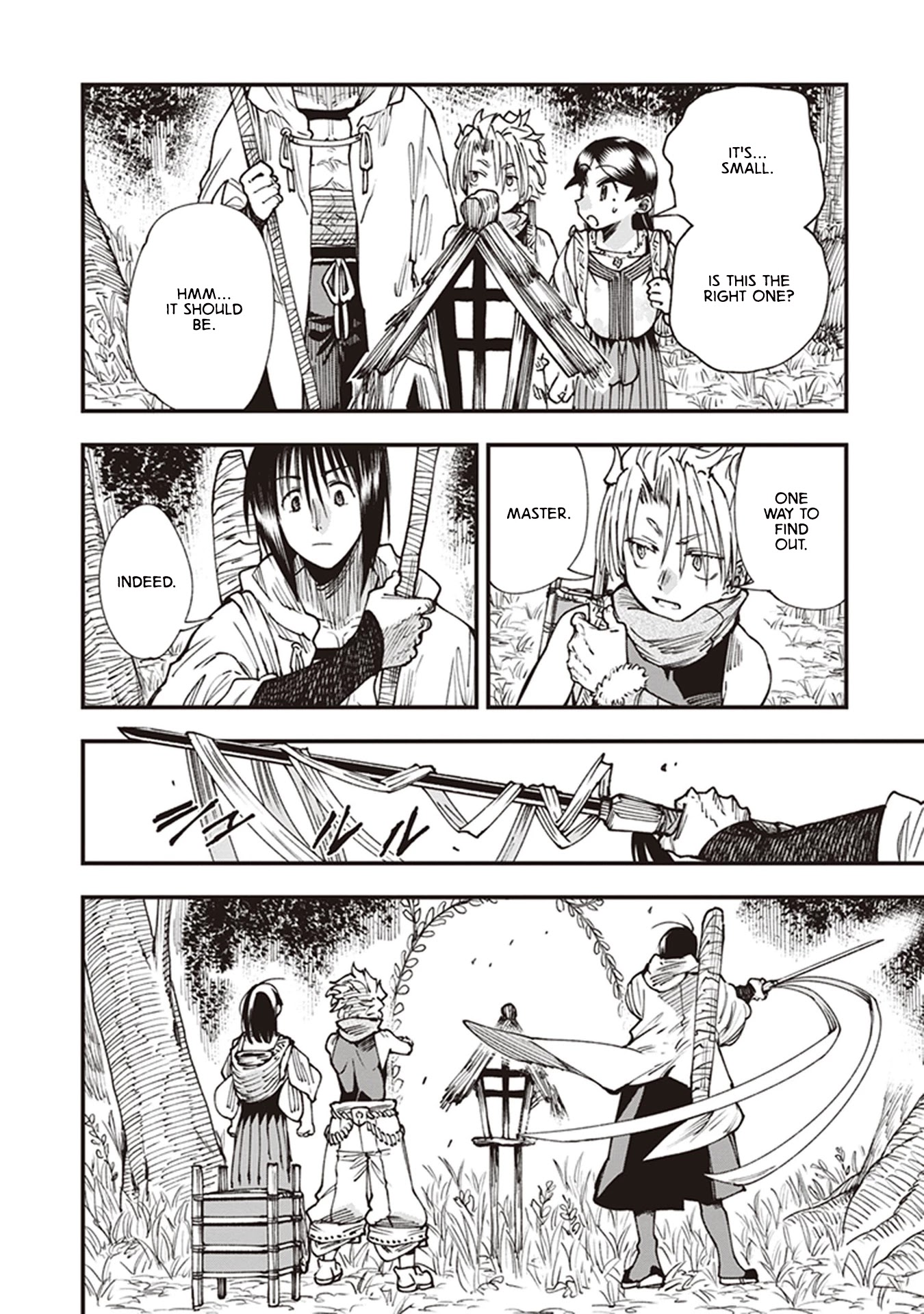 Primal Gods in Ancient Times Chapter 19 page 36 - Chapter 19: Gigen and Gigaku