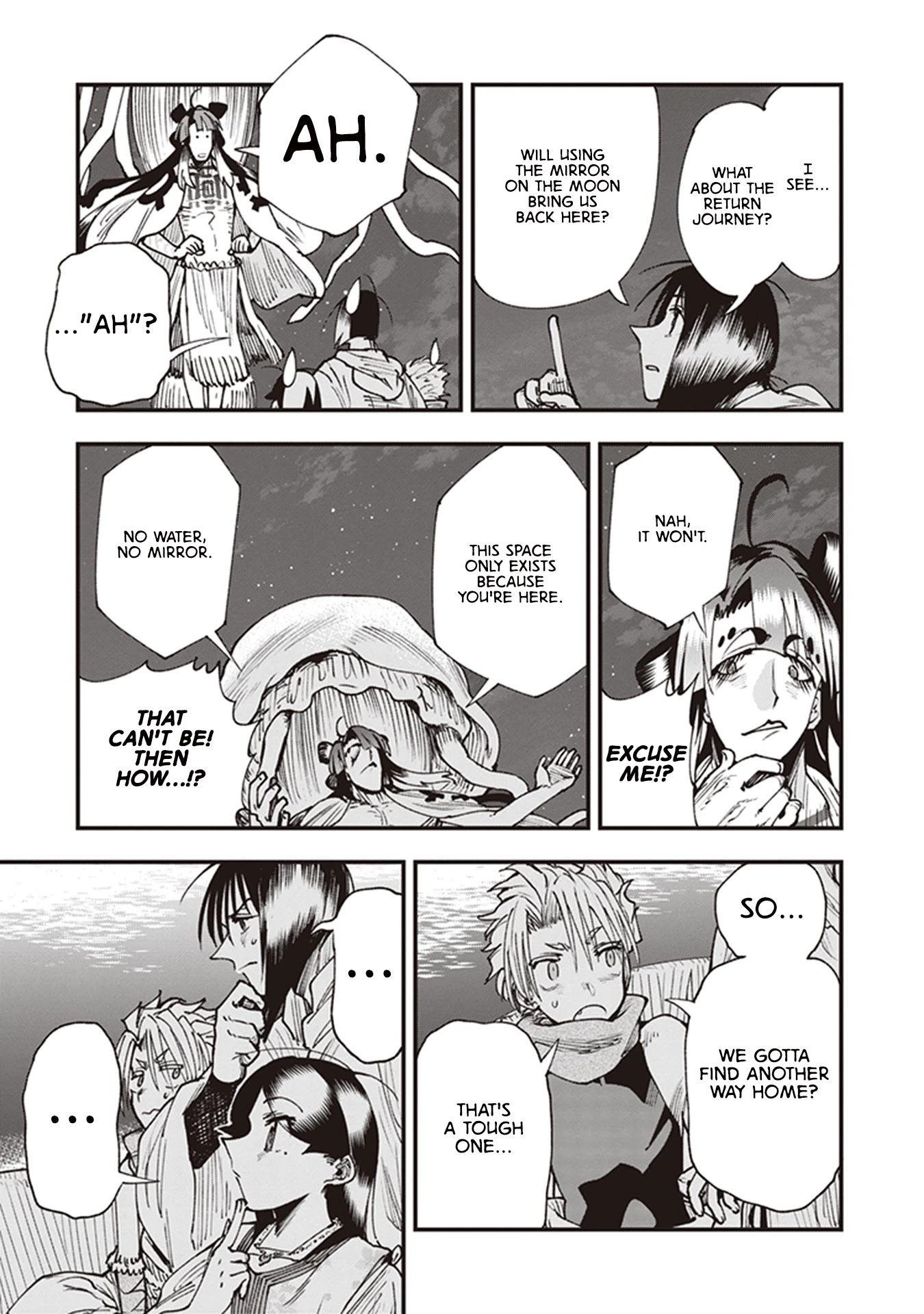Primal Gods in Ancient Times Chapter 20 page 21 - Chapter 20: Moon, Mirror, Dusk