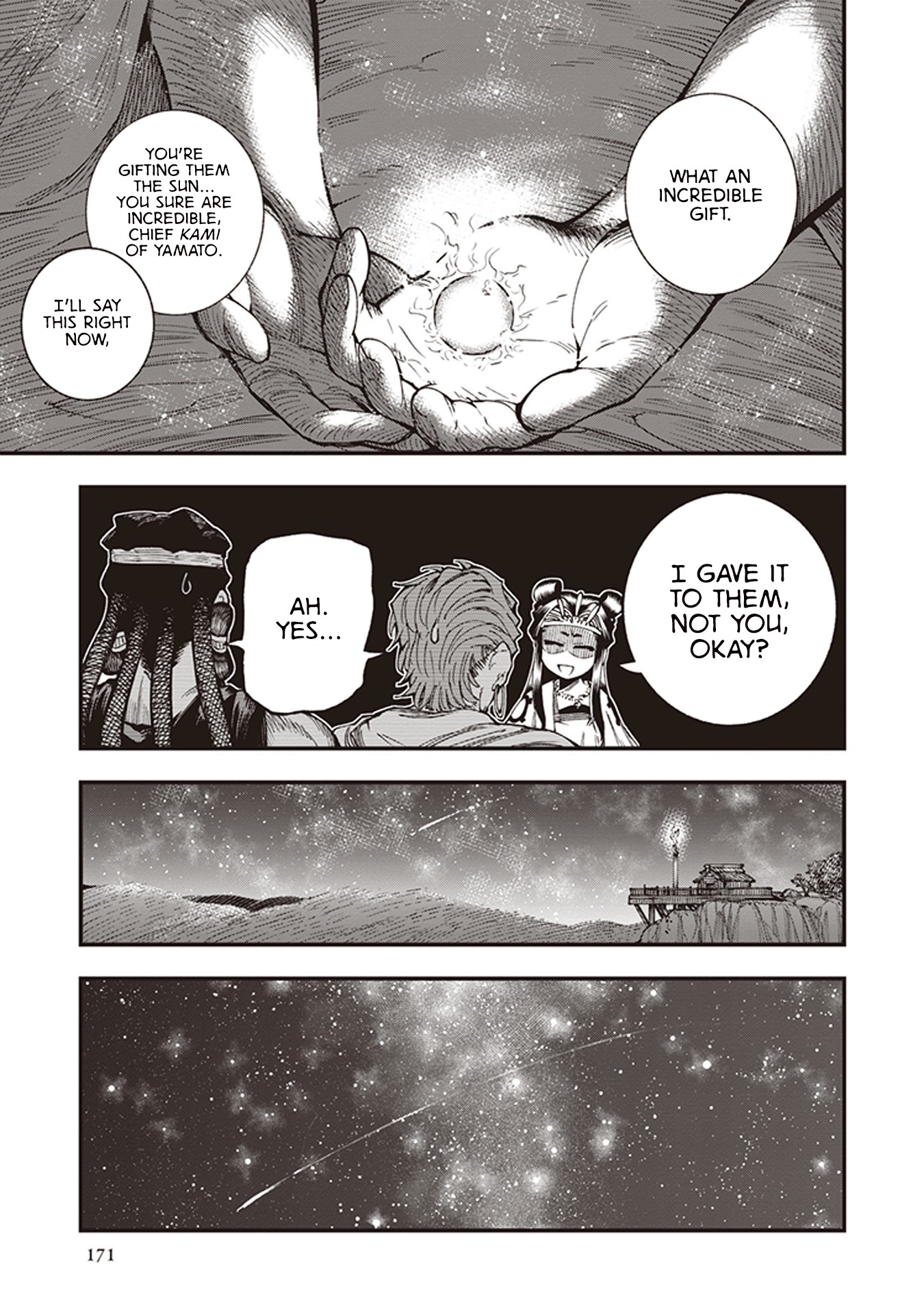 Primal Gods in Ancient Times Chapter 6.5 page 38 - Chapter 6.5: The Sun for You