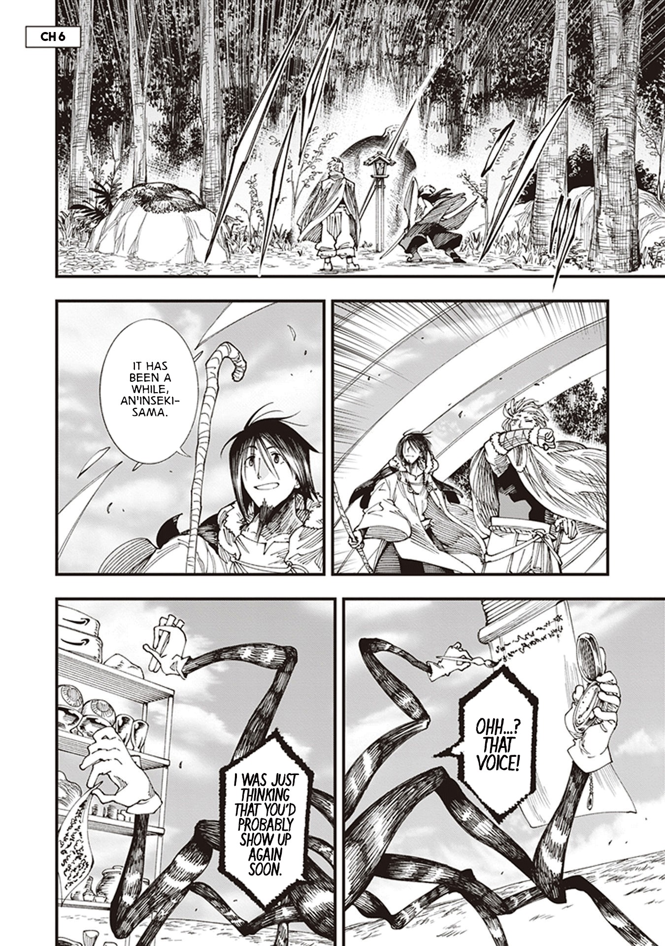 Primal Gods in Ancient Times Chapter 6 page 1 - Chapter 6: The Enchanting Capital, Mahoroba of Dreams (Second Half)