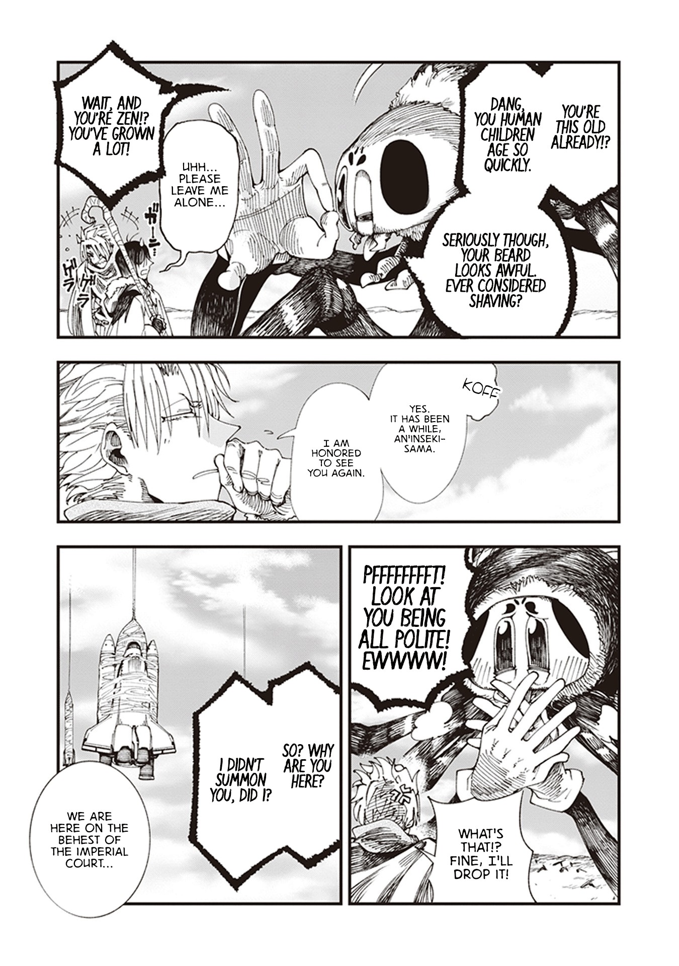 Primal Gods in Ancient Times Chapter 6 page 3 - Chapter 6: The Enchanting Capital, Mahoroba of Dreams (Second Half)