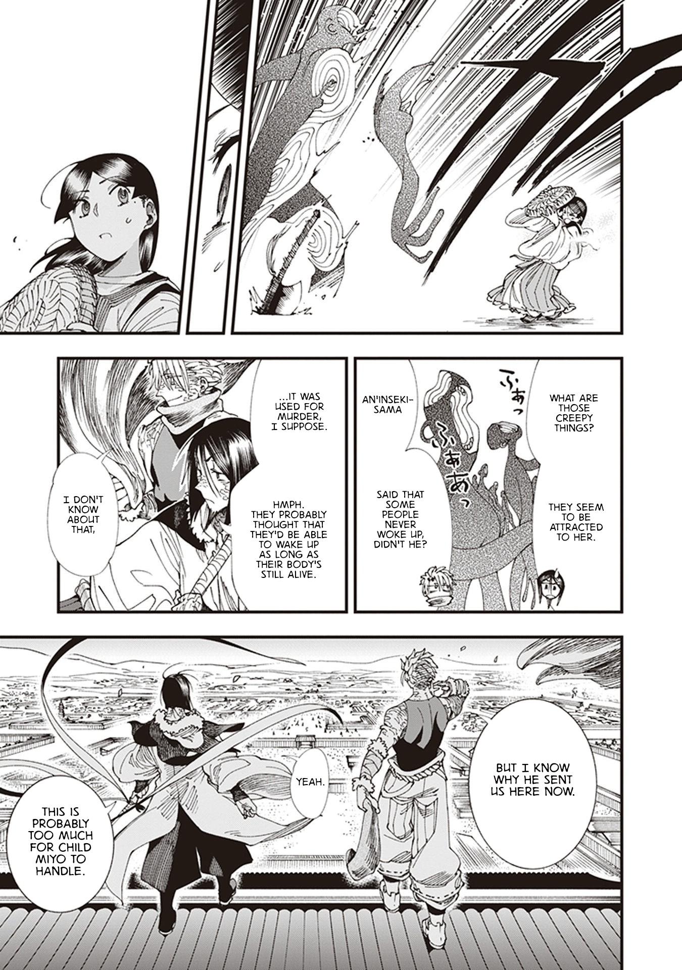 Primal Gods in Ancient Times Chapter 6 page 33 - Chapter 6: The Enchanting Capital, Mahoroba of Dreams (Second Half)