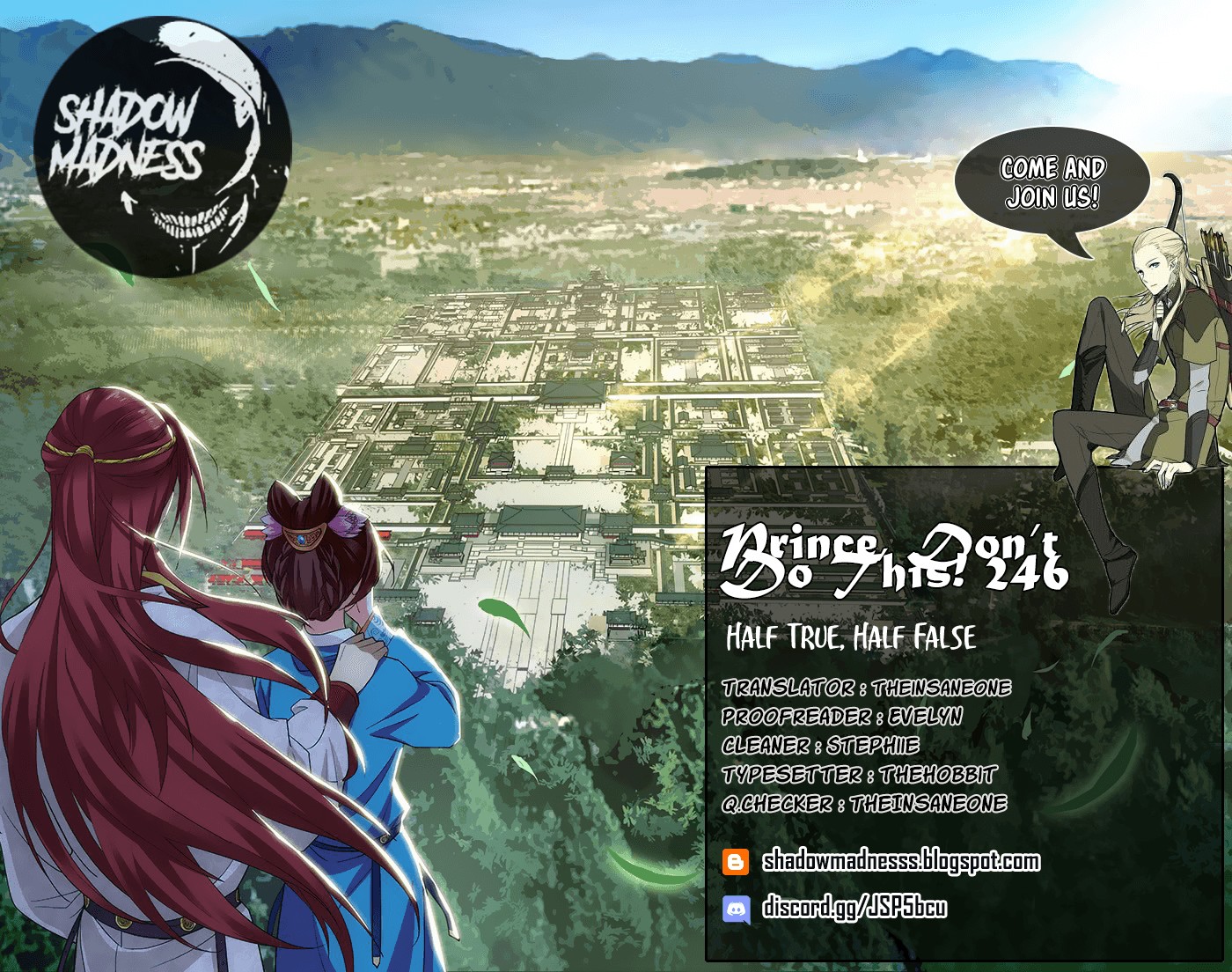 Prince, Don’t Do This! Chapter 246 page 1 - Chapter 246: Half True, Half False