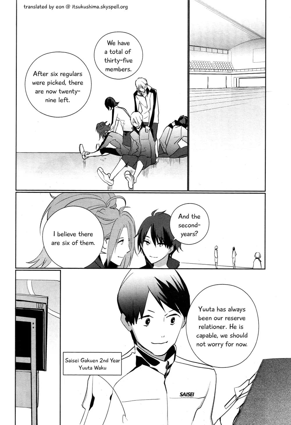 Prince of Stride - Galaxy Rush Chapter 3 page 5 - Chapter 3