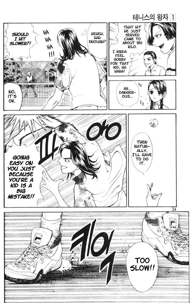 Prince of Tennis Chapter 1 page 21 - Chapter 1: Echizen Ryoma