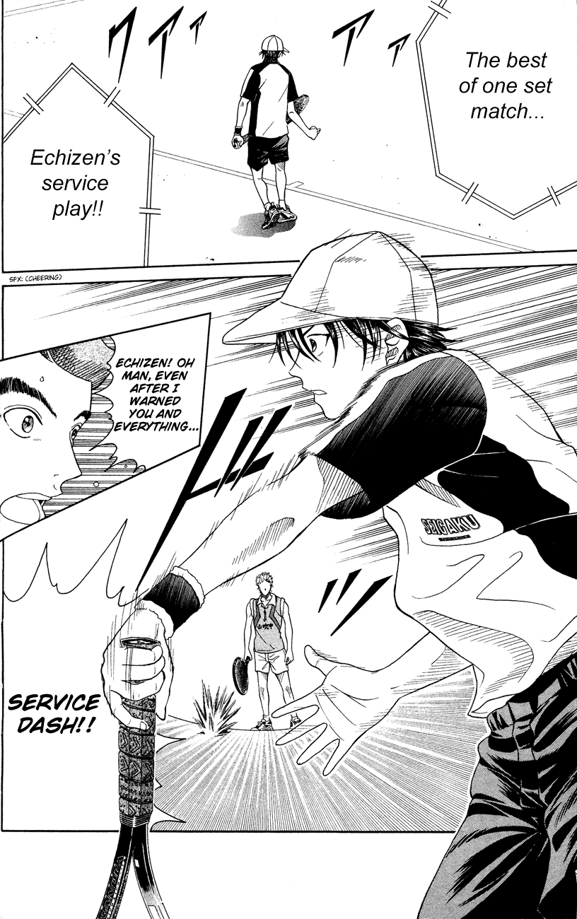 Prince of Tennis Chapter 100 page 11 - Chapter 100: Drive A
