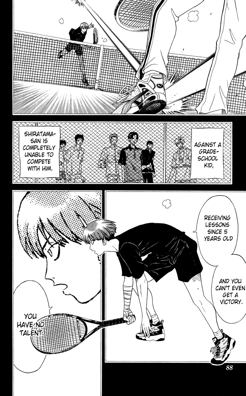 Prince of Tennis Chapter 101 page 10 - Chapter 101: The Unusually Strong Akutsu Jin