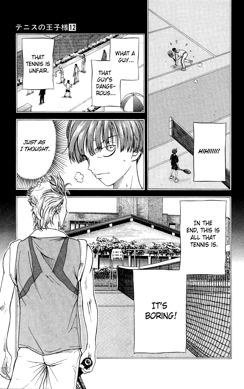 Prince of Tennis Chapter 101 page 13 - Chapter 101: The Unusually Strong Akutsu Jin