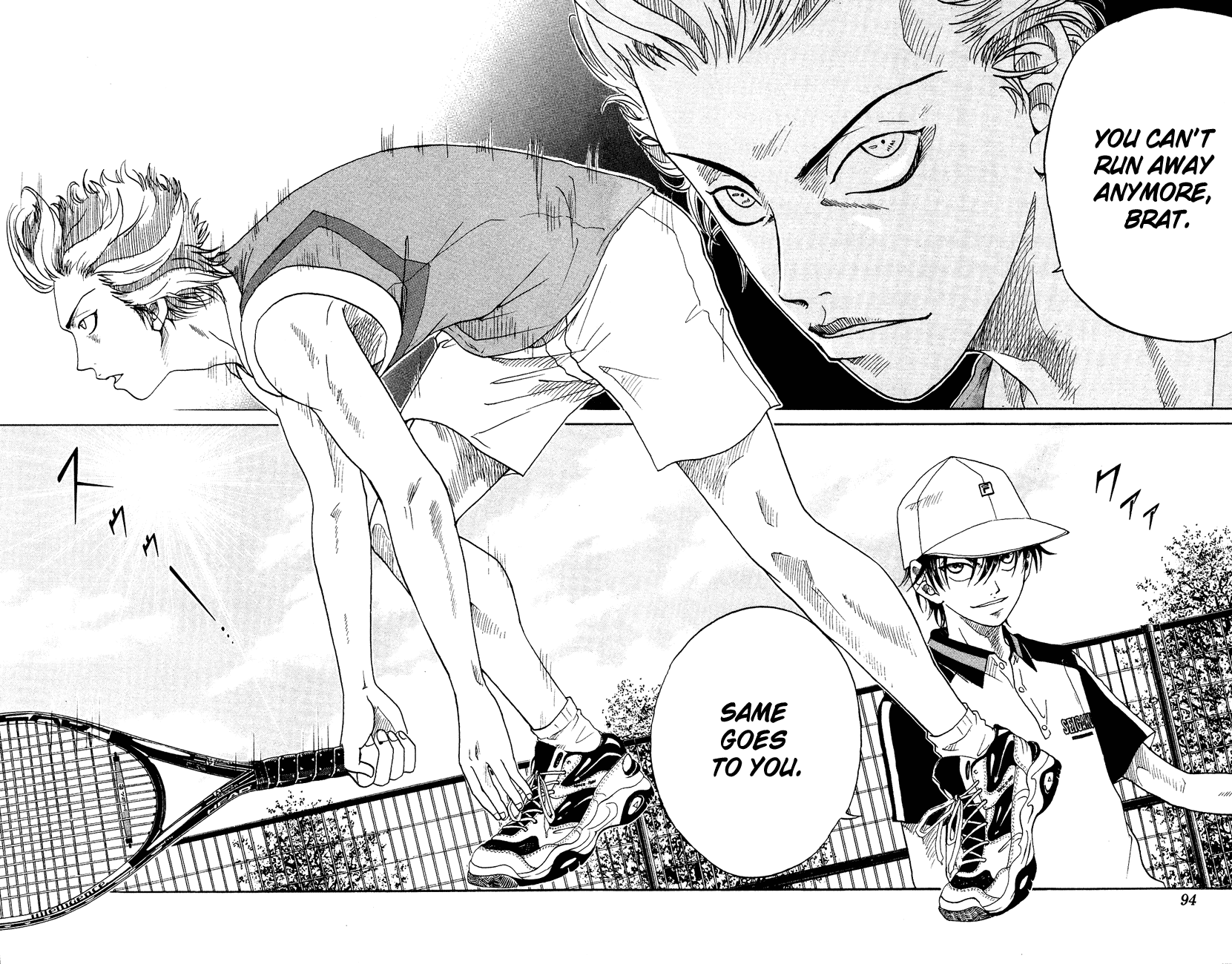 Prince of Tennis Chapter 101 page 16 - Chapter 101: The Unusually Strong Akutsu Jin