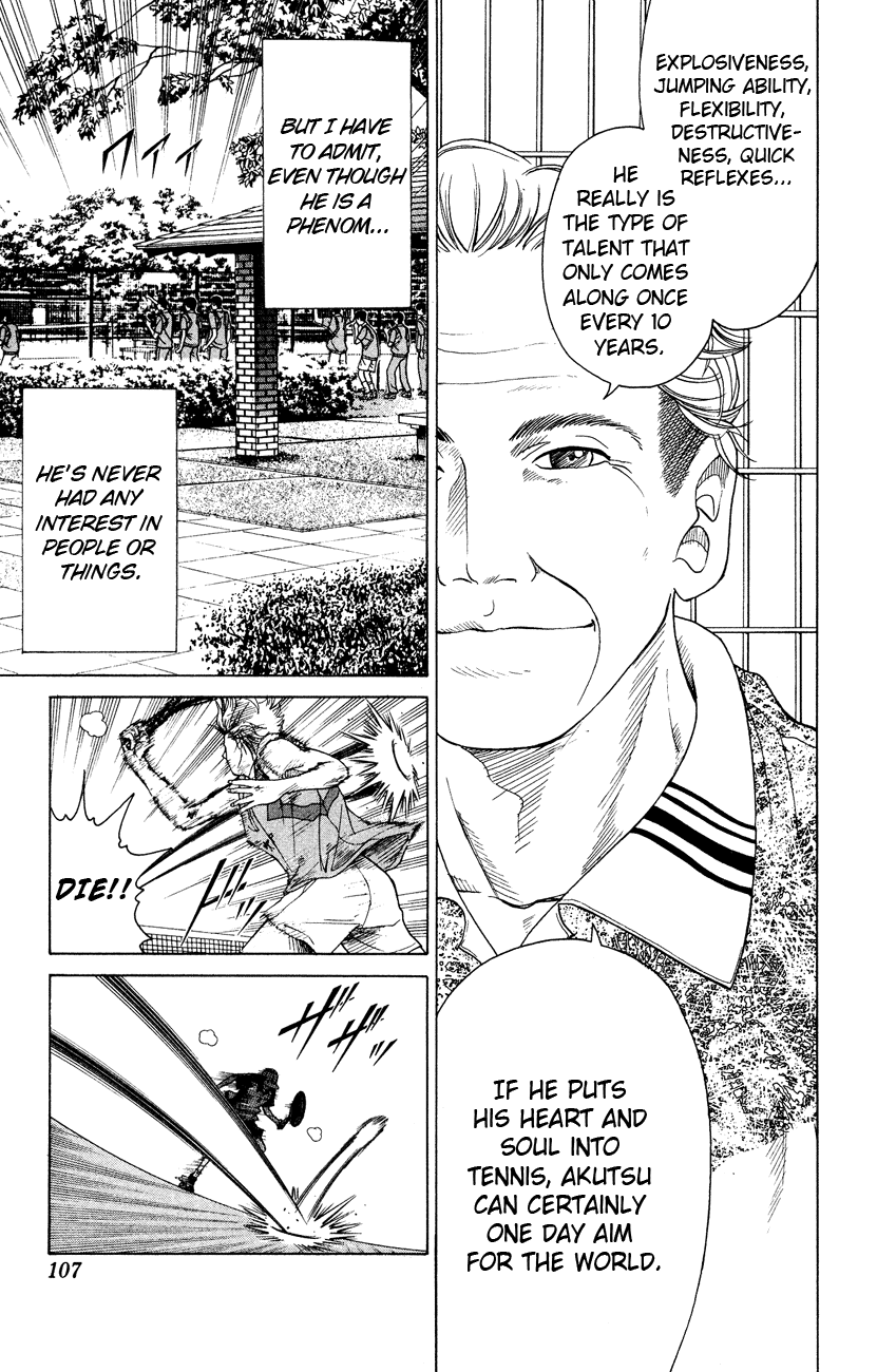 Prince of Tennis Chapter 102 page 11 - Chapter 102: The Greatest Talent In Ten Years