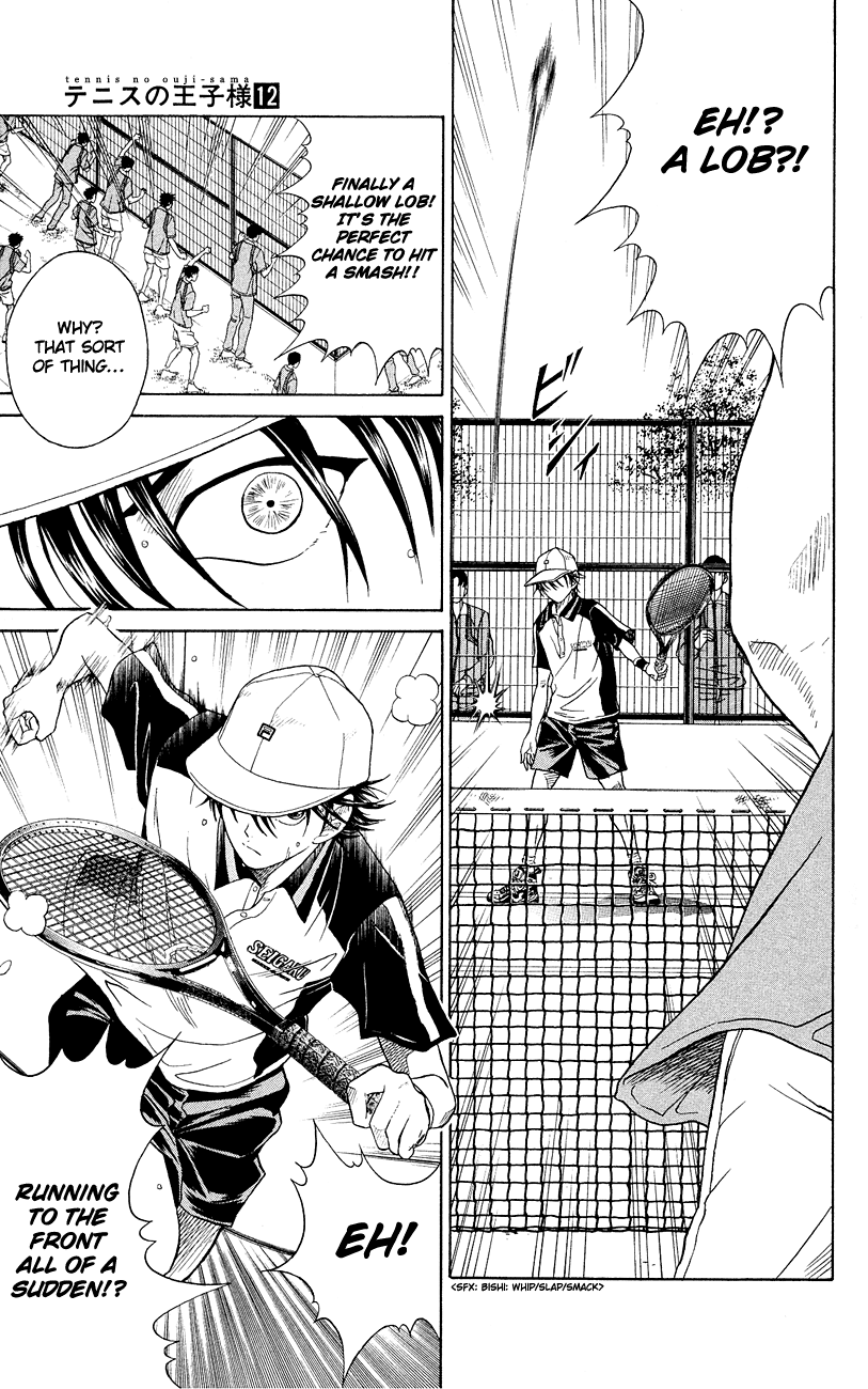 Prince of Tennis Chapter 103 page 11 - Chapter 103: The Invincible Man