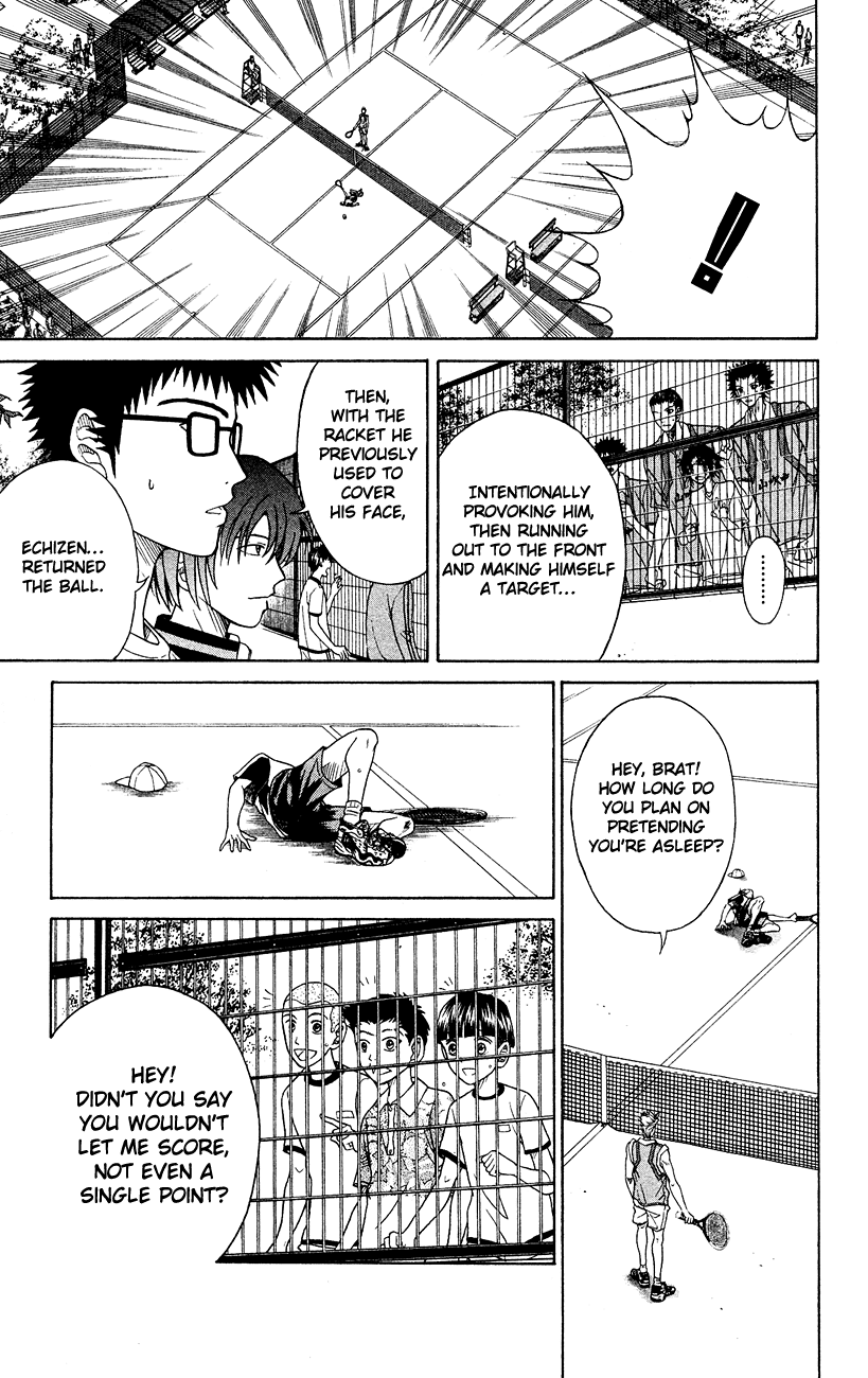 Prince of Tennis Chapter 103 page 17 - Chapter 103: The Invincible Man