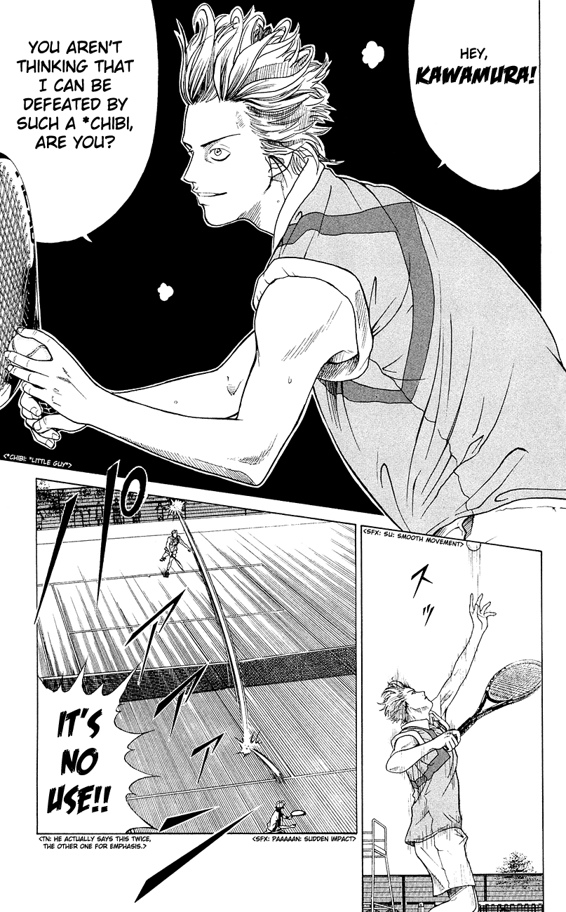 Prince of Tennis Chapter 103 page 3 - Chapter 103: The Invincible Man
