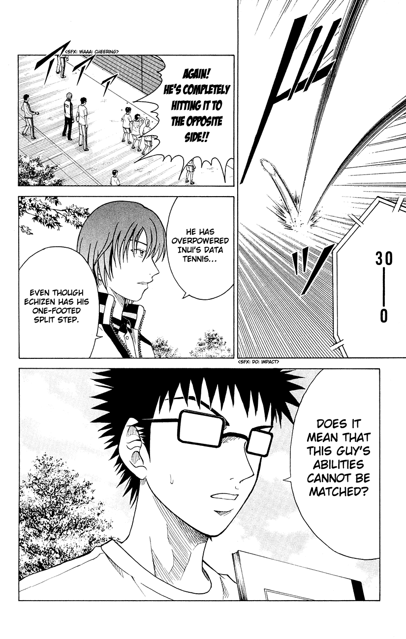 Prince of Tennis Chapter 103 page 6 - Chapter 103: The Invincible Man