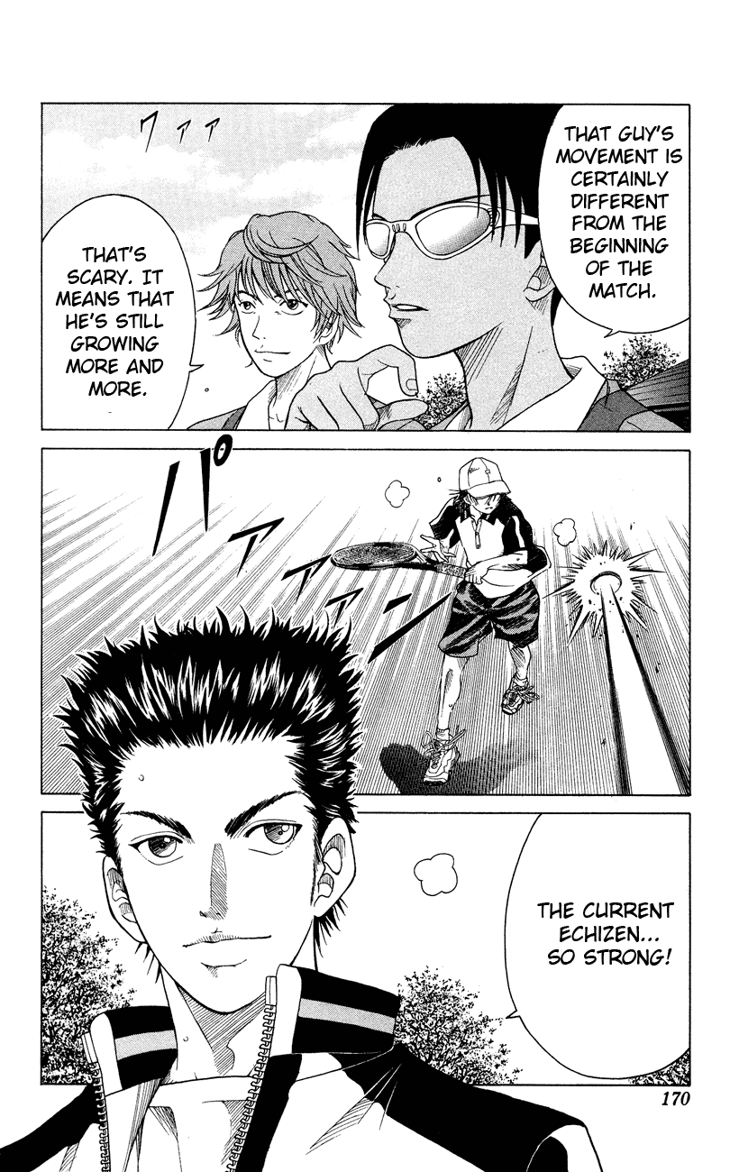 Prince of Tennis Chapter 105 page 13 - Chapter 105: To The Natural And The Flawless