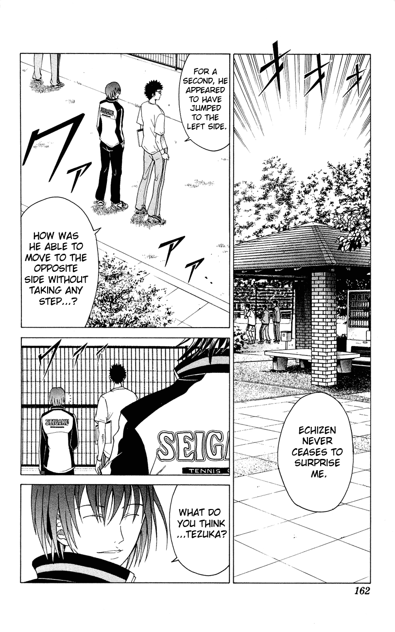 Prince of Tennis Chapter 105 page 5 - Chapter 105: To The Natural And The Flawless