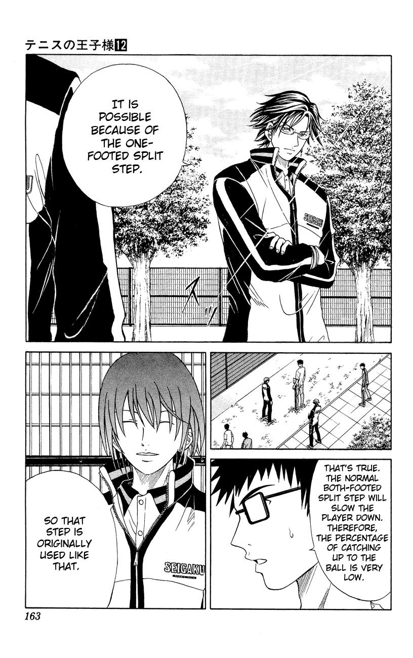 Prince of Tennis Chapter 105 page 6 - Chapter 105: To The Natural And The Flawless