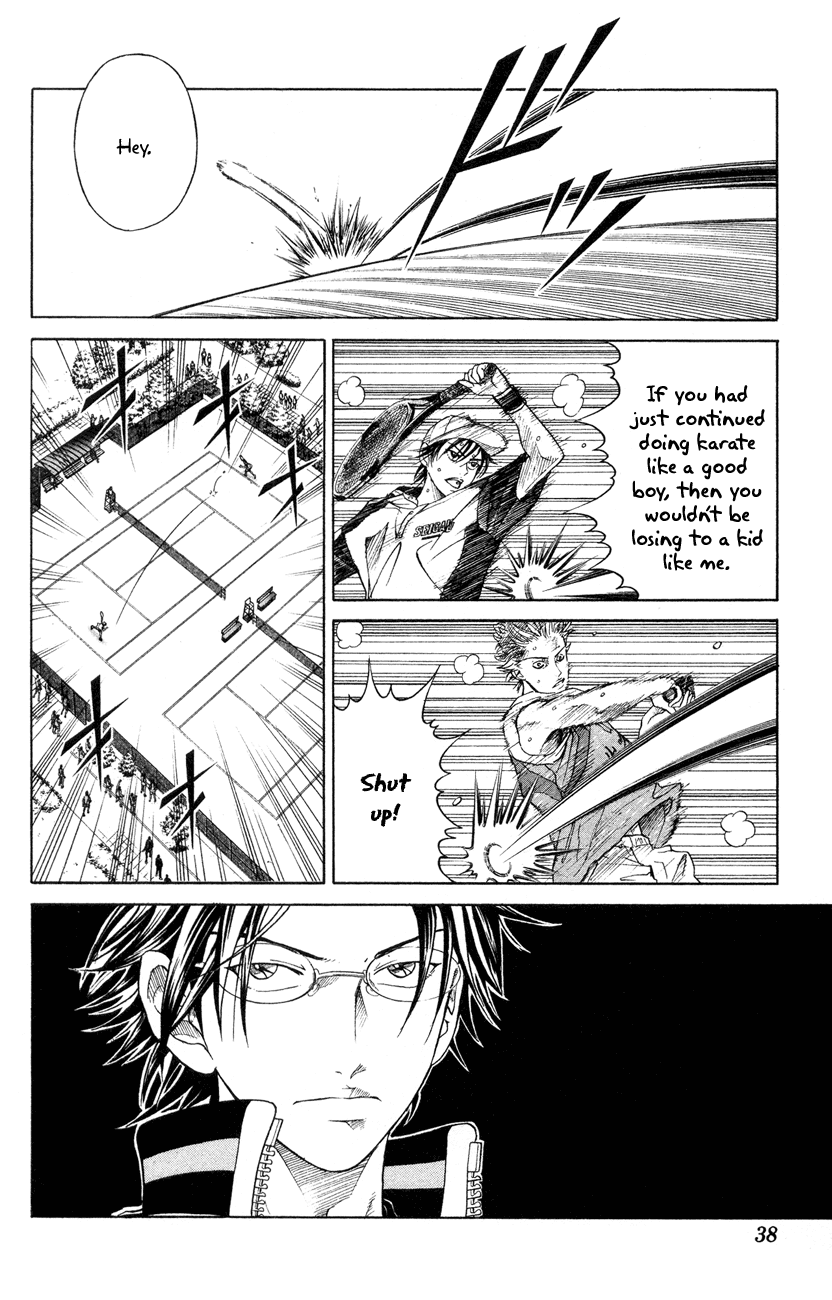 Prince of Tennis Chapter 107 page 11 - Chapter 107: Akutsu's Willpower, Ryoma's Courage