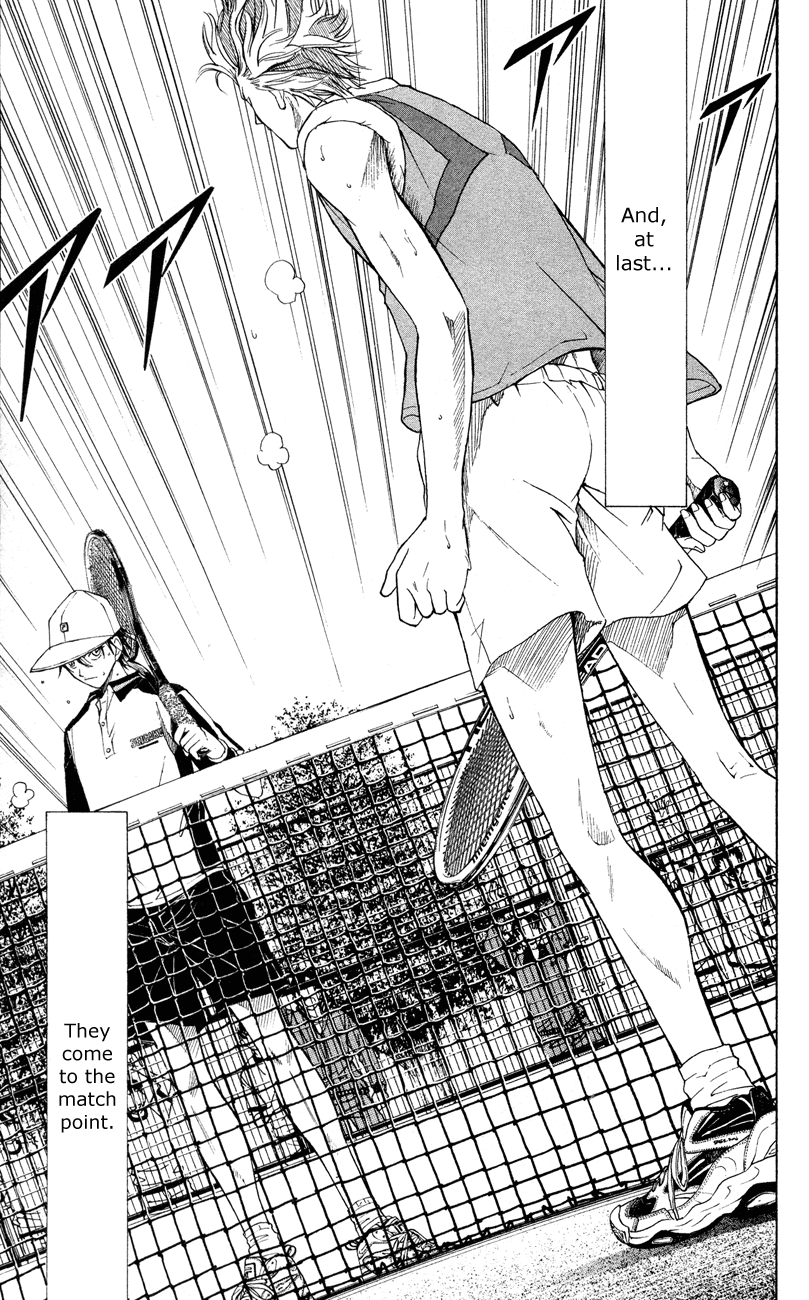Prince of Tennis Chapter 107 page 14 - Chapter 107: Akutsu's Willpower, Ryoma's Courage
