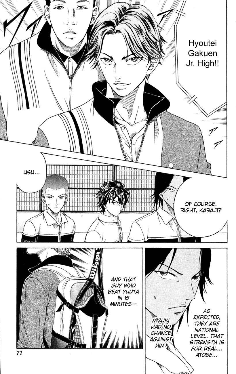 Prince of Tennis Chapter 109 page 8 - Chapter 109: Possibility