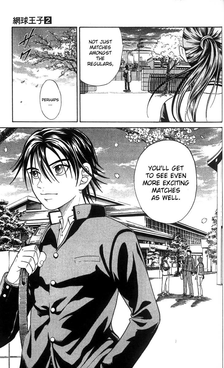 Prince of Tennis Chapter 11 page 15 - Chapter 11: Want To Defeat A Guy