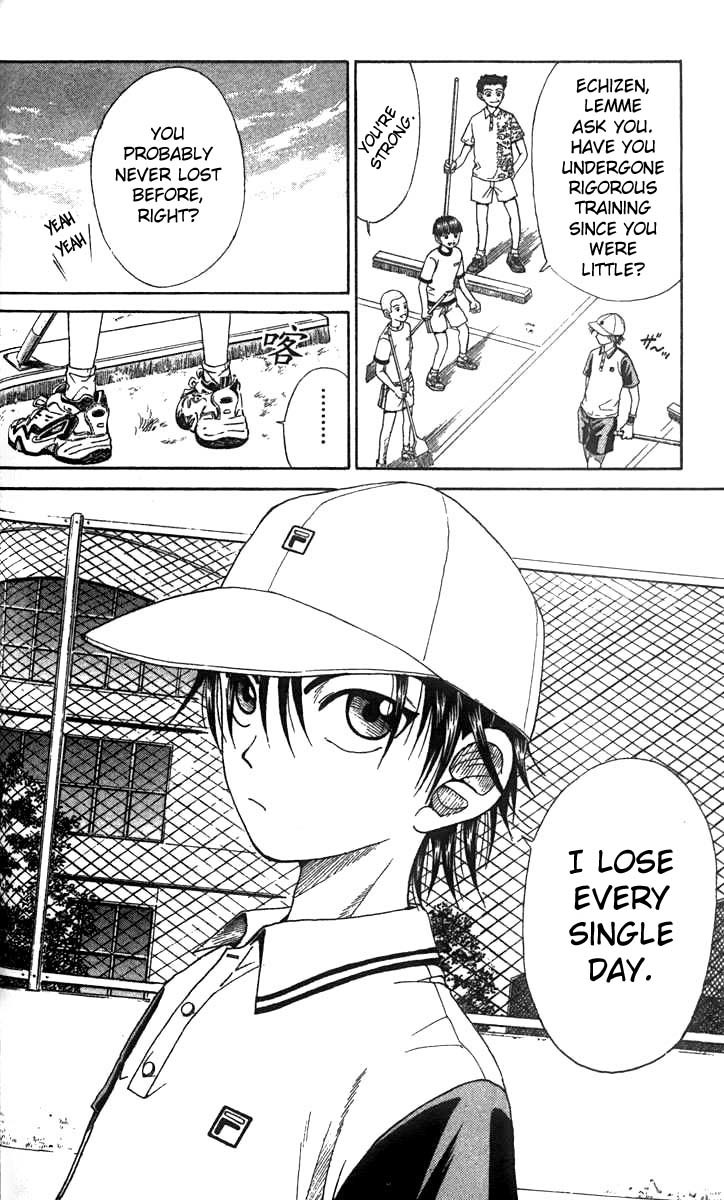 Prince of Tennis Chapter 11 page 4 - Chapter 11: Want To Defeat A Guy