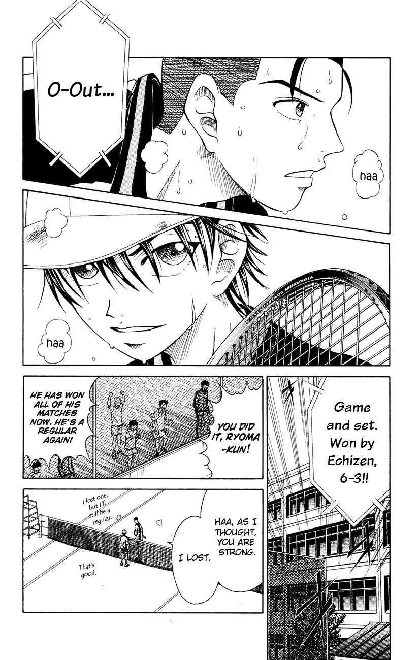 Prince of Tennis Chapter 112 page 10 - Chapter 112: A-Block