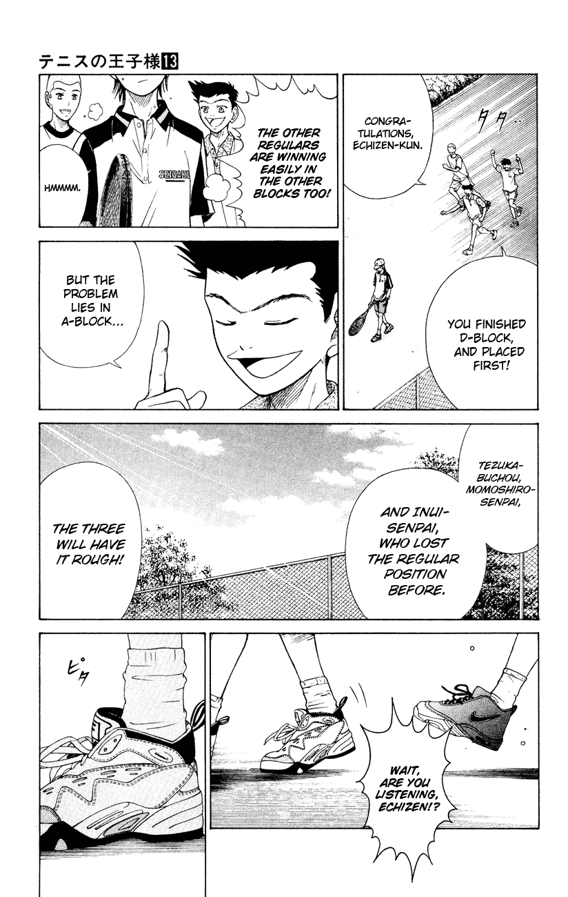 Prince of Tennis Chapter 112 page 11 - Chapter 112: A-Block