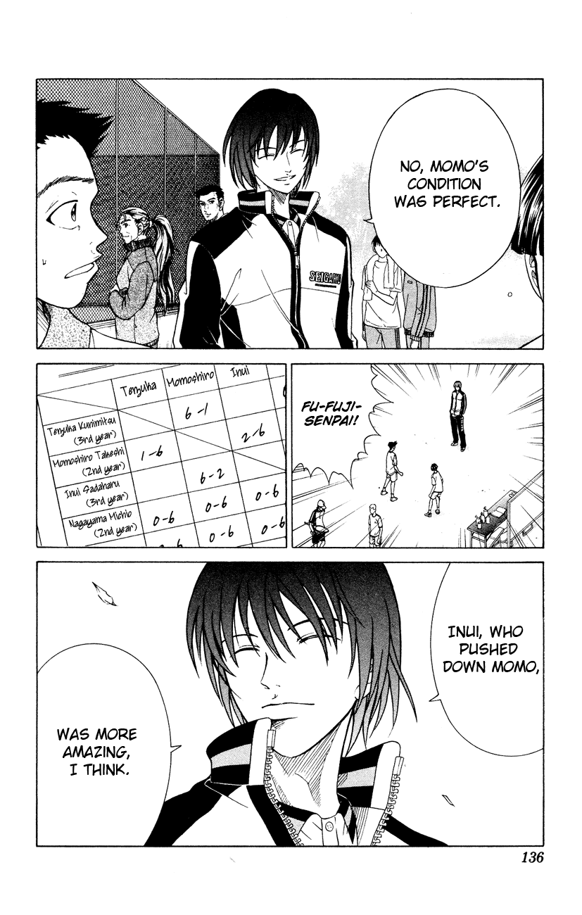 Prince of Tennis Chapter 112 page 14 - Chapter 112: A-Block