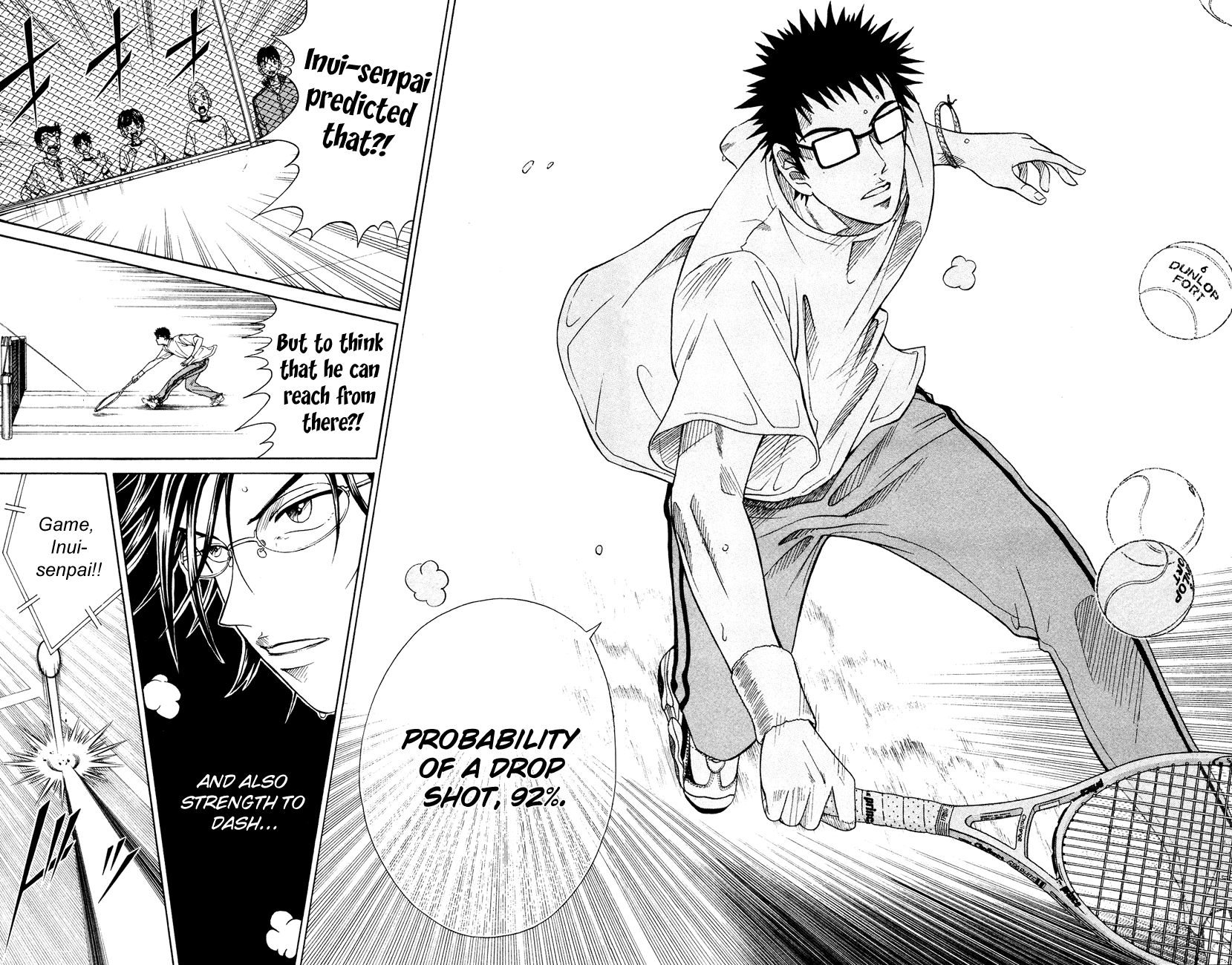 Prince of Tennis Chapter 113 page 10 - Chapter 113: Data Won't Lie