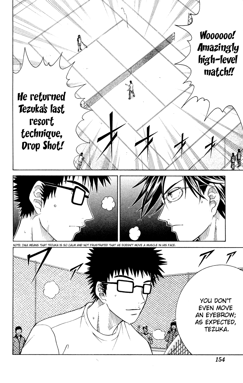 Prince of Tennis Chapter 113 page 11 - Chapter 113: Data Won't Lie