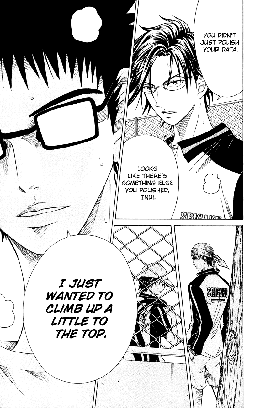 Prince of Tennis Chapter 113 page 12 - Chapter 113: Data Won't Lie