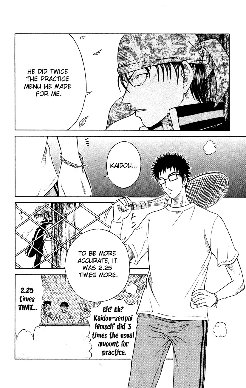 Prince of Tennis Chapter 113 page 13 - Chapter 113: Data Won't Lie